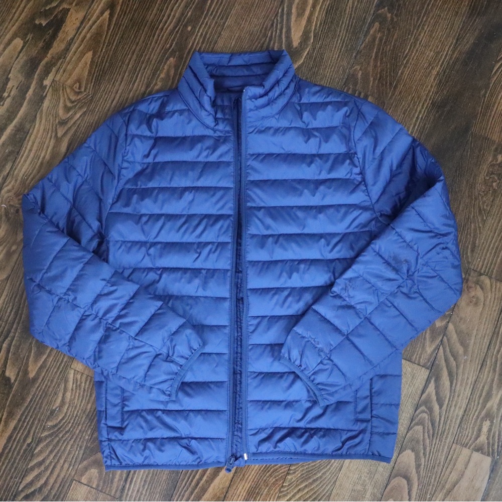 Men's GAP Blue Quilted Jacket